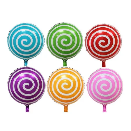 18-inch round lollipop aluminum foil balloon wedding birthday wholesale day party festival decoration windmill aluminum foil balloon 18-inch round lollipop aluminum foil balloon wedding birthday wholesale day party festival decoration windmill aluminum foil balloon